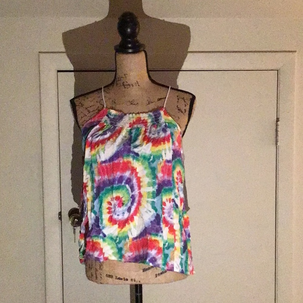Tie dye tank top that has never been worn.